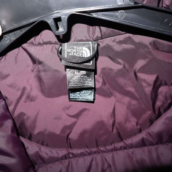 The North Face Women Sz XL Purple HyVent Removable Liner & Hood Snow Jacket - Picture 14 of 16